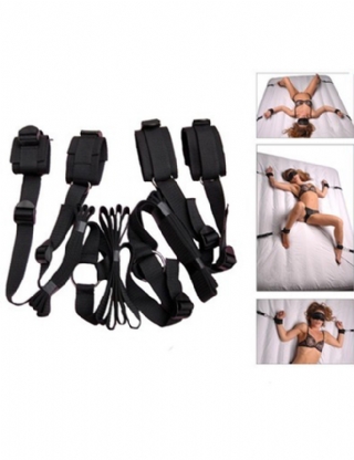 Bedroom Bed Bondage Restraints Bdsm Kit