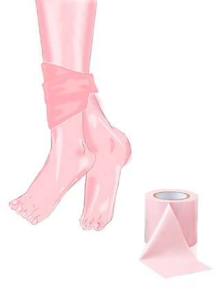 Pink 16M Glueless Electrostatic Tape For BDSM